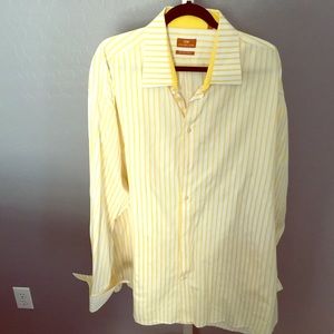 Men’s LS Steven Land Yellow dress shirt